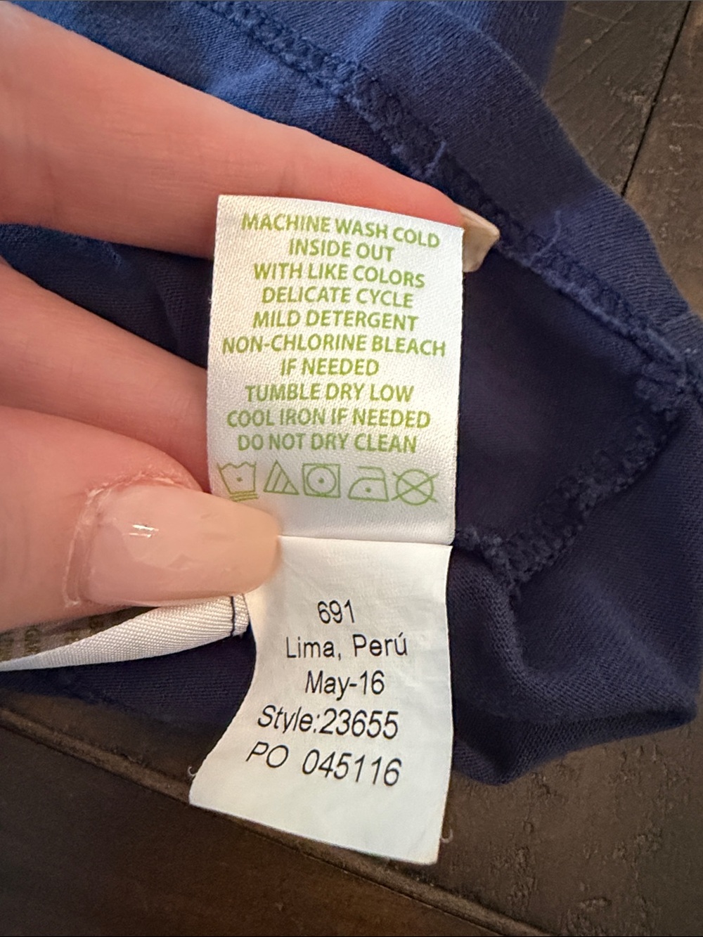Lilly Pulitzer Navy Scoop Neck Tank Top - Picture 8 of 8